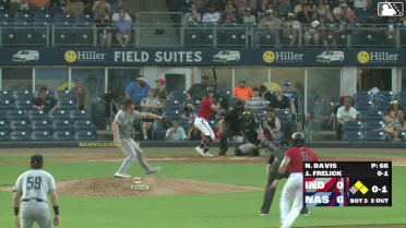 Sal Frelick homers (1) on a fly ball to right center field. Ethan Murray scores. Eduardo Garcia scores.