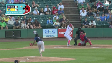 Carter Mathison homers (4) on a fly ball to center field.