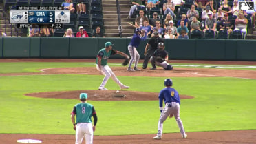 Jack Leftwich In play, run(s) to Jack Pineda