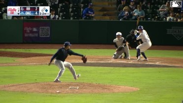 Alexis Díaz Swinging Strike to Austin Gauthier