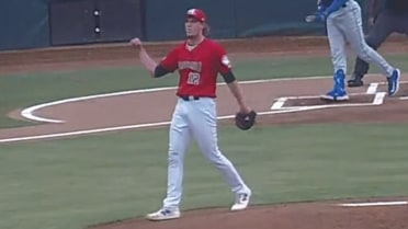 Caden Scarborough's five strikeouts