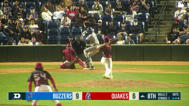 Joendry Vargas triples (2) on a fly ball to right fielder Lucas Ramirez. AJ Soldra scores.