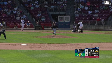 Danny De Andrade singles on a ground ball to left fielder Luke Pelzer. Khadim Diaw scores. Jacob McCombs to 2nd.