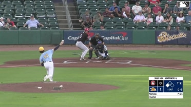 Cade Hunter singles on a line drive to center fielder Mac Horvath. Carter Graham scores.