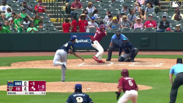 Dylan Dreiling's three-run home run