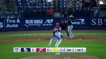 Wesley Moore In play, run(s) to Aaron Parker