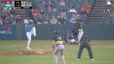 E.J. Exposito singles on a line drive to center fielder Tavian Josenberger. Justice Bigbie scores. Andrew Jenkins to 2nd.