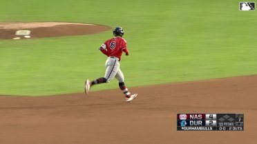 Jeferson Quero's first Triple-A home run