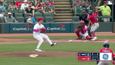 Jeferson Quero singles on a line drive to left fielder Héctor Rodríguez. Cooper Pratt scores. Luis Lara scores.