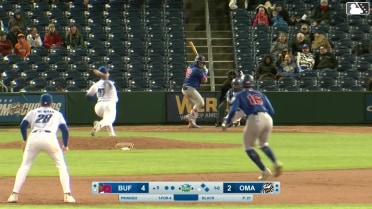 Mason Black In play, run(s) to Yohendrick Pinango