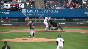 Sean Boyle In play, run(s) to Manuel Pena