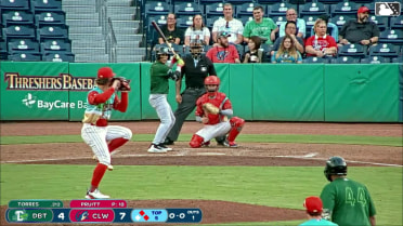Rafhlmil Torres grounds into a force out, first baseman Nolan Beltran to shortstop Matthew Ferrara. Arnaldo Lantigua scores. Kyle Henley out at 2nd. Throwing error by shortstop Matthew Ferrara.