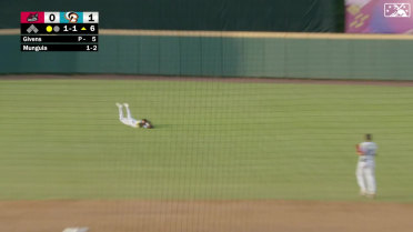 Donta' Williams makes another spectacular diving grab