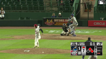 Austin Charles singles on a pop up to first baseman C.J. Pittaro. Blake Mitchell scores. Ramon Ramirez to 3rd.