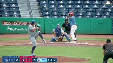 Miguel Pantoja In play, run(s) to Jonathan Hogart
