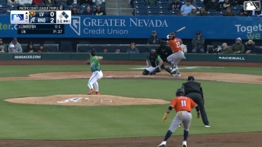 Yu-Min Lin In play, run(s) to Bryan Lavastida