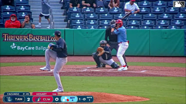 Allen Facundo In play, run(s) to Jonathan Hogart