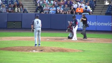 Jack Wenninger's eighth strikeout of the game