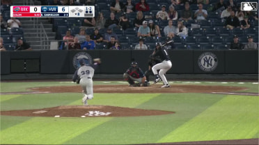 Jeffrey Colon collects his sixth strikeout