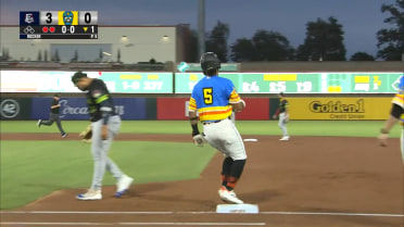 Luis Matos' four-hit performance