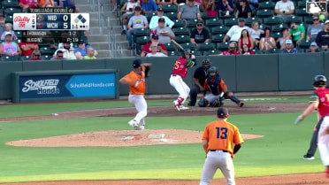 Jay Thomason singles on a sharp line drive to right fielder Devin Taylor. Brandon Winokur scores. Kyle DeBarge to 3rd.