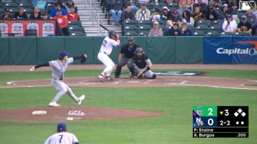 Connor Staine In play, run(s) to Jorge Burgos