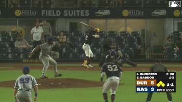 Akil Baddoo grounds into a force out, second baseman Logan Davidson to shortstop Carson Williams. Cooper Pratt scores. Luis Lara to 3rd. Luke Adams out at 2nd. Akil Baddoo to 1st.