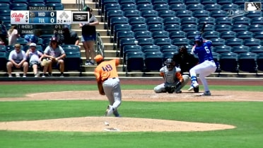 Chen Zhong-Ao Zhuang's sixth strikeout of the game