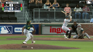 Casey Cook homers (3) on a fly ball to right center field.