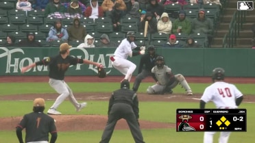 Ethan Dorchies Ball to Eduardo Guerrero