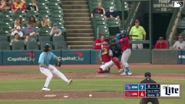 Jared Lyons In play, run(s) to Justin Dean
