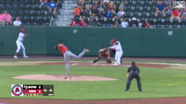Nationals top prospect Dylan Crews hits an RBI single
