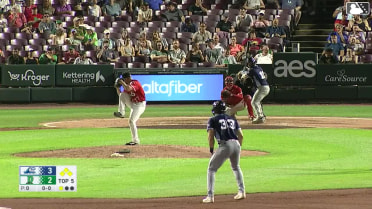 Jacob Edwards In play, run(s) to Stephen Hrustich