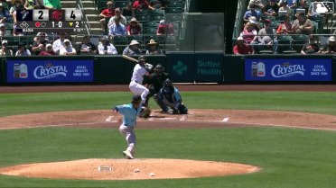 Nate Furman homers (3) on a fly ball to right center field.