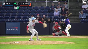 D'Andre Smith singles on a sharp line drive to center fielder Dante Nori. Chris Suero scores.