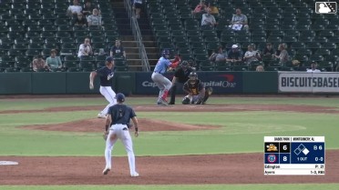 Owen Ayers homers (11) on a fly ball to right field. Jefferson Rojas scores.