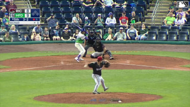 Bryant Betancourt homers (4) on a fly ball to right field.