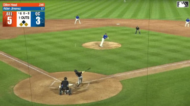 Dillon Head doubles (17) on a line drive to center fielder Asbel Gonzalez. Emilio Barreras scores. Abrahan Ramirez scores.