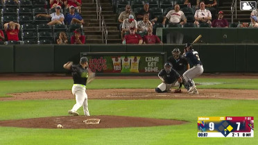 Justin Johnson homers (8) on a fly ball to left center field. Connor Scott scores.