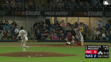 Carlos Rodriguez's fifth strikeout