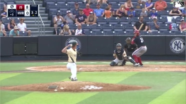 Nick Biddison doubles (15) on a fly ball to center fielder Willy Montero. Kodey Shojinaga scores. Juan Villavicencio to 3rd.