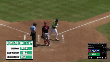 Dylan Beavers' two-homer game for Triple-A Norfolk