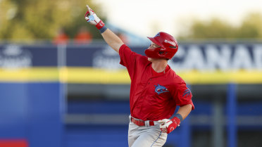 Ferrara Finishes Single Shy of Cycle but Threshers Fall in Ten