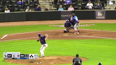 Raudi Rodriguez walks. Gustavo Campero scores. Nick Rodriguez to 3rd. Matthew Lugo to 2nd.