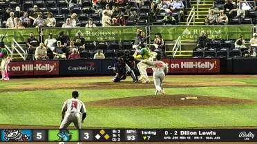 Leonard Garcia Called Strike to Dillon Lewis