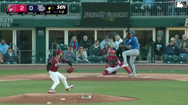 Josh Kasevich singles on a ground ball to left fielder Otto Kemp. Jonatan Clase scores.