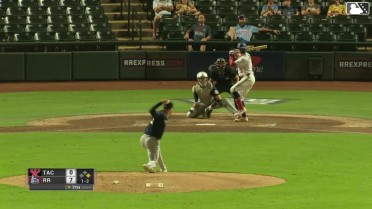 Michael Helman homers (6) on a fly ball to left field. John Taylor scores.