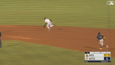 Gionti Turner starts a slick double play in the 9th