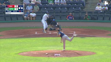 Andy Perez grounds into a double play, first baseman Jorge Burgos to shortstop Nick Goodwin to first baseman Jorge Burgos. Benny Montgomery out at 2nd. Andy Perez out at 1st.