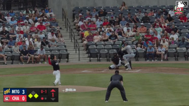 Mac Horvath singles on a ground ball to right fielder Trey Faltine. Brayden Taylor scores. Gregory Barrios to 2nd.